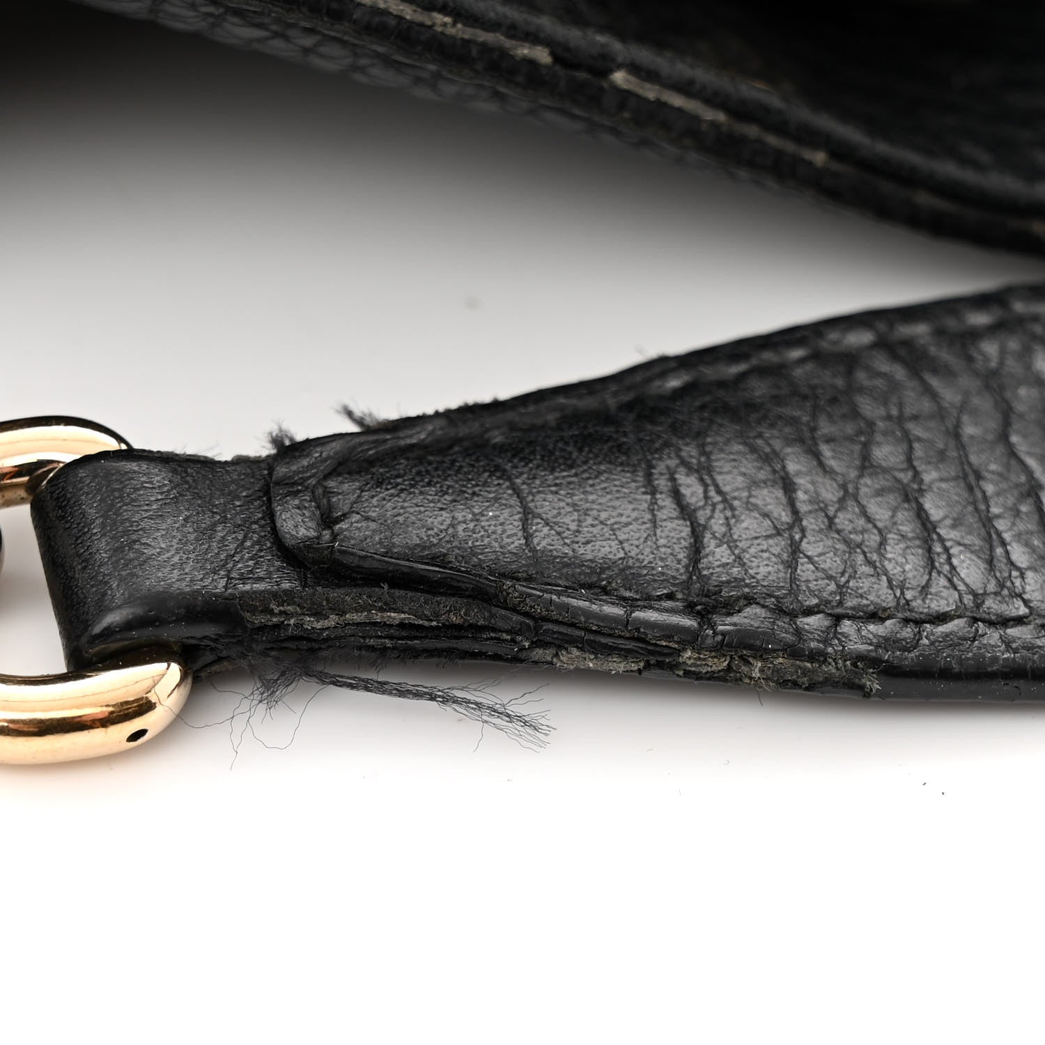Gucci Pebbled Calfskin Medium Soho Chain Shoulder Bag Black 15 of 16