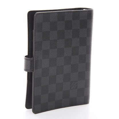 Louis Vuitton Damier Graphite Medium Ring Agenda Cover 2 of 5