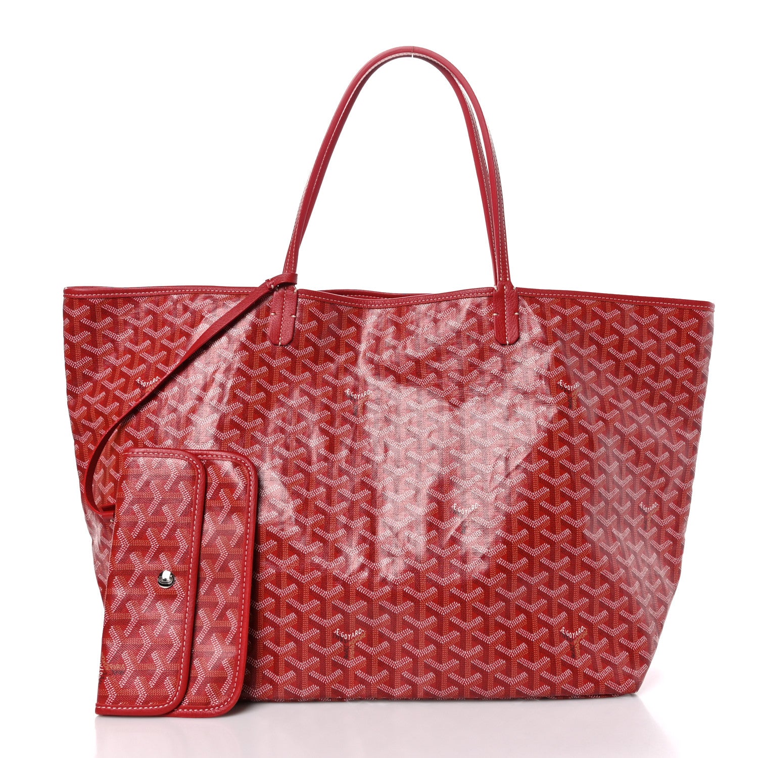 Goyard Goyardine Saint Louis GM Red 3 of 12