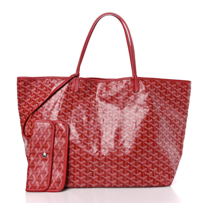 Goyard Goyardine Saint Louis GM Red 3 of 12
