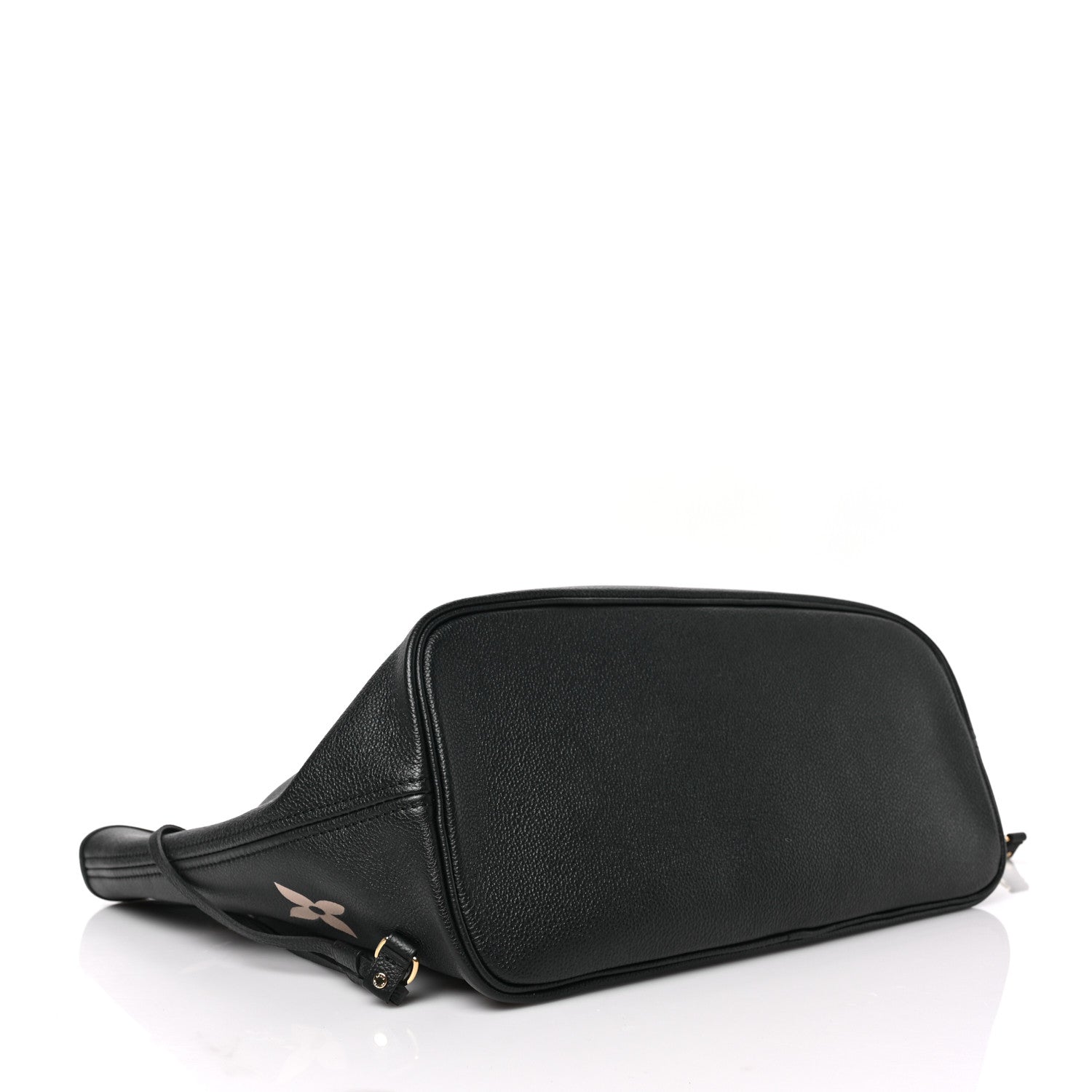 Louis Vuitton Empreinte Monogram Giant Neverfull MM Black Beige 4 of 8
