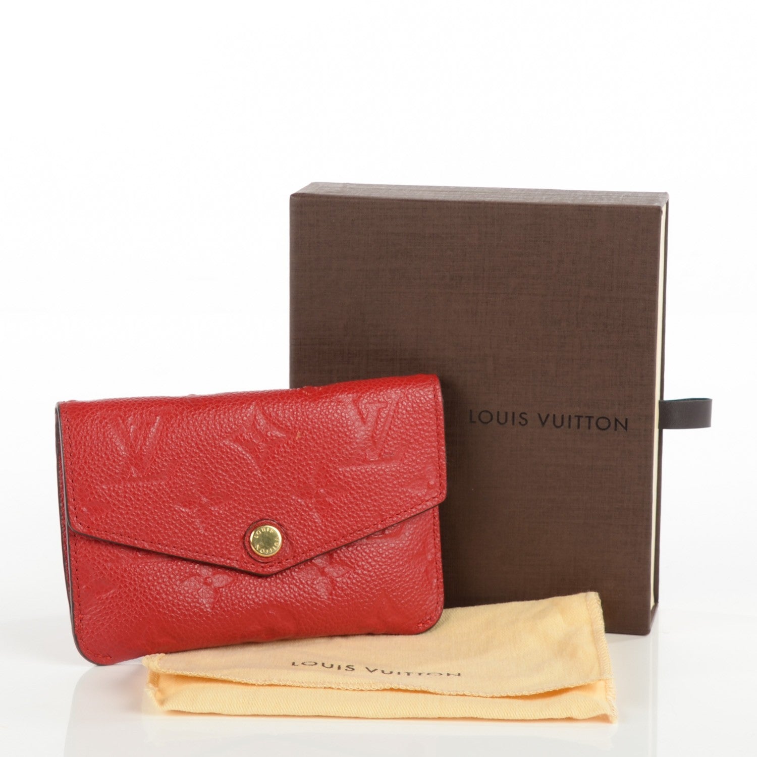 Louis Vuitton Empreinte Key Pouch Cherry 8 of 8