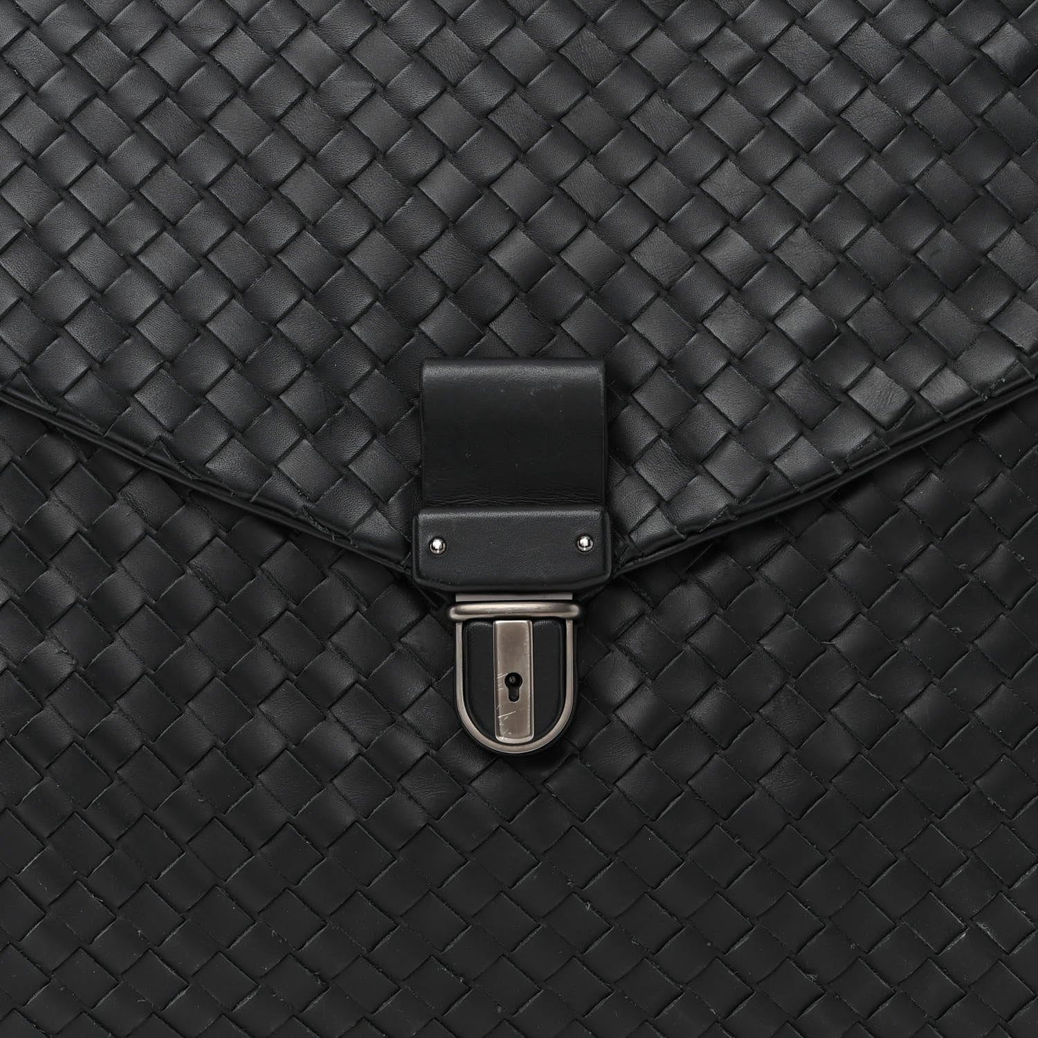 Bottega Veneta Intrecciato VN Briefcase Black 9 of 14
