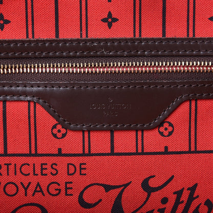 Louis Vuitton Damier Ebene Neverfull MM 6 of 12