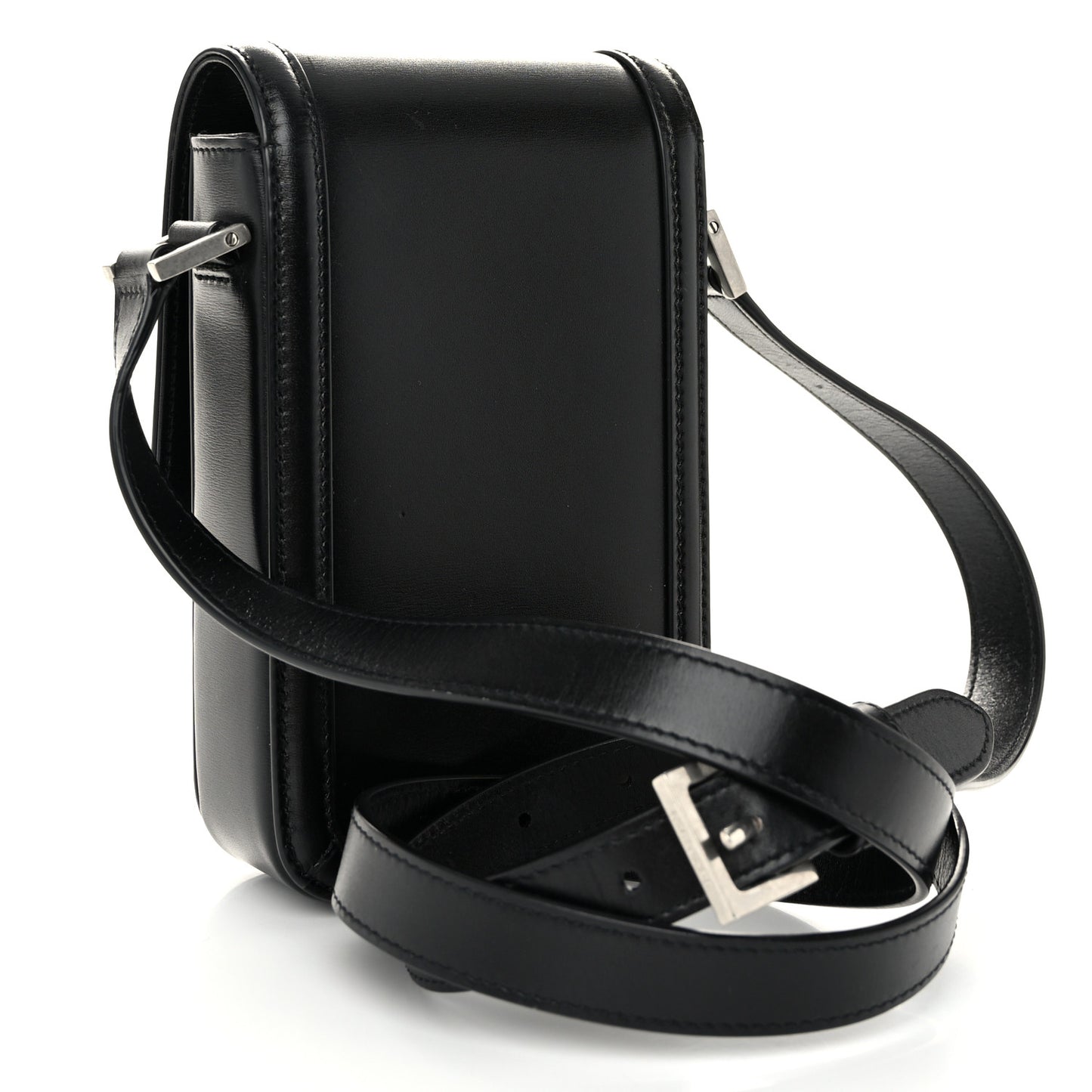 Smooth Calfskin Mini Solferino Satchel Black