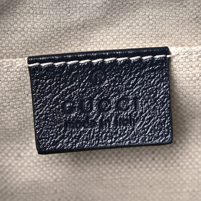 Gucci Monogram Multicolor Matelasse Diagonal Small GG Marmont Chain Shoulder Bag Light Blue 6 of 8