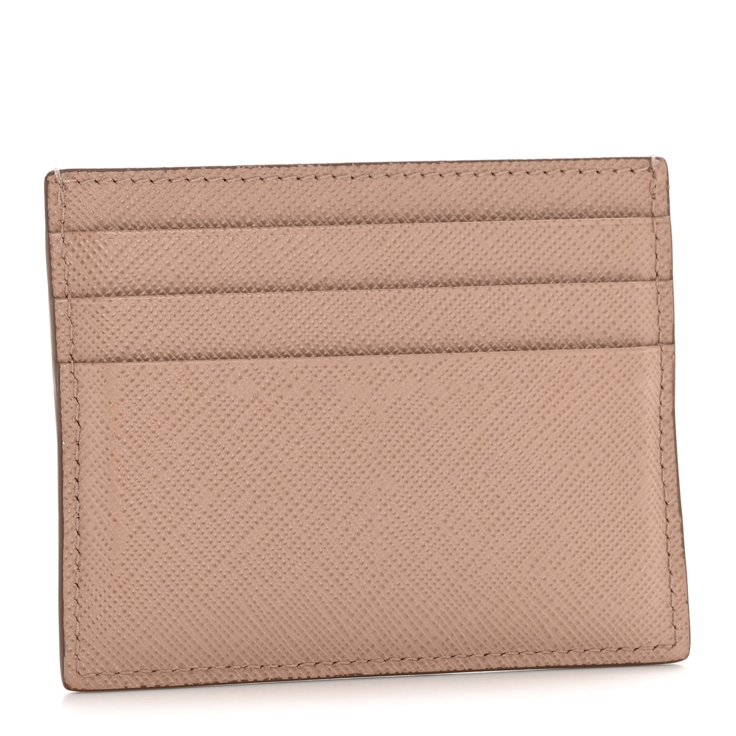 Saffiano Triangle Card Holder Cipria