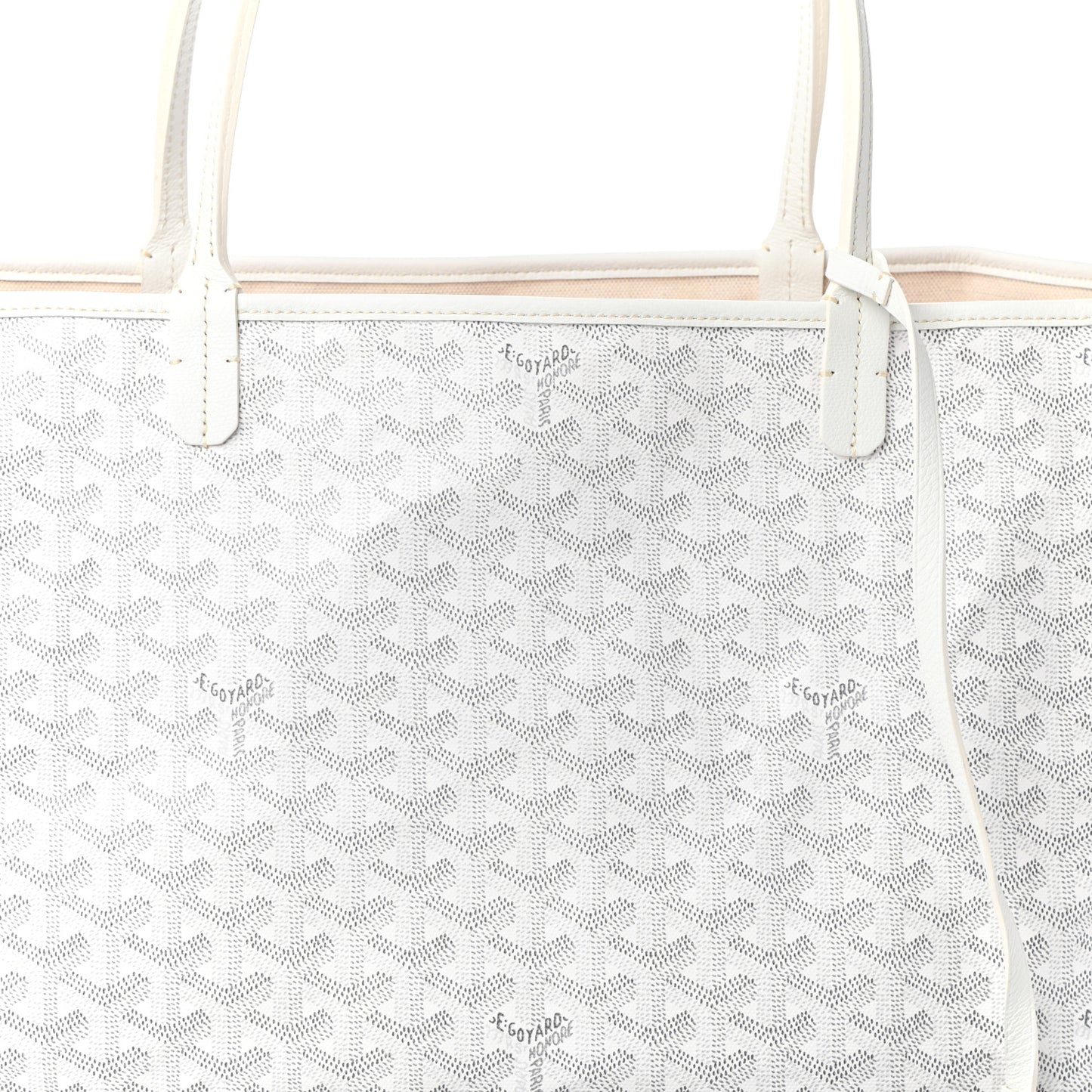Goyardine Saint Louis GM White