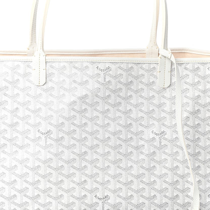 Goyard Goyardine Saint Louis GM White 7 of 9