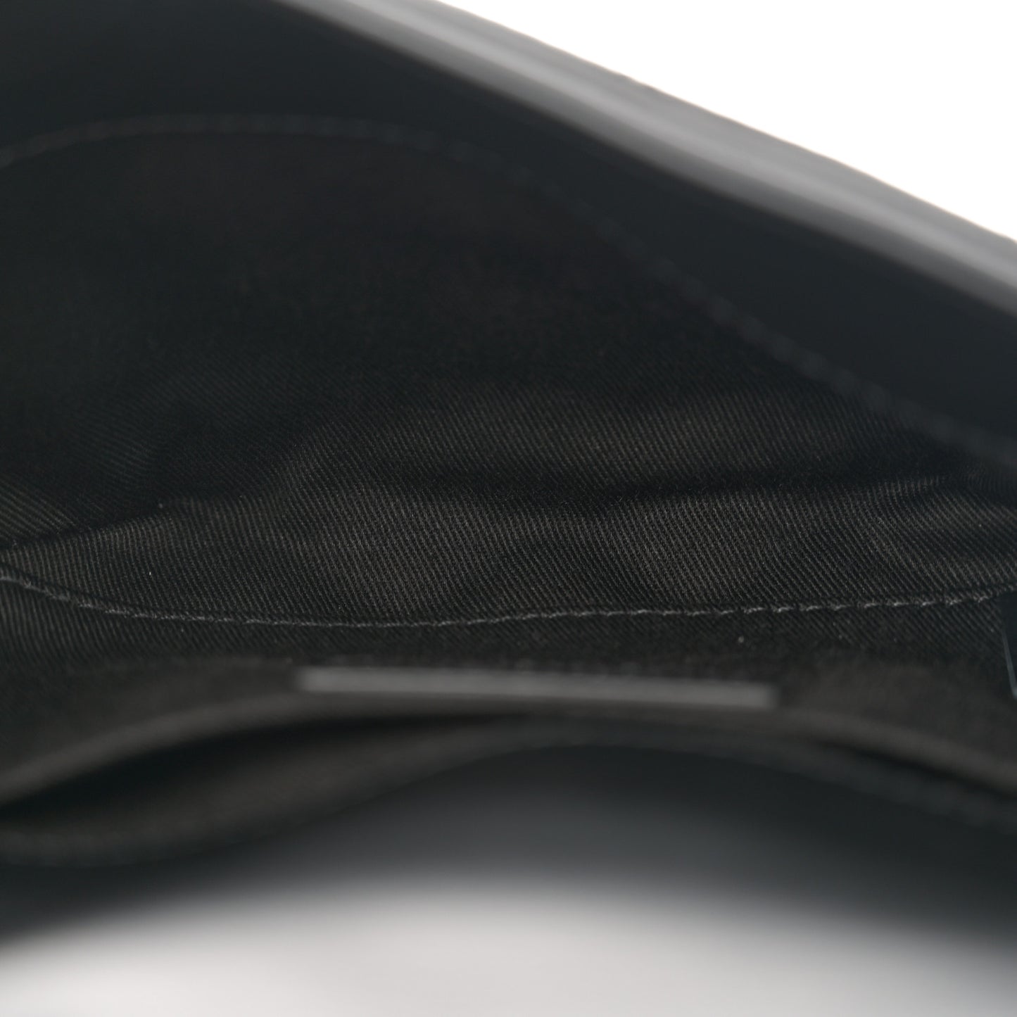 Calfskin Quilted CC Uniform Flap Belt Bag Black