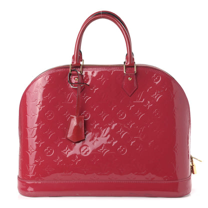 Louis Vuitton Vernis Alma GM Rose Indien 1 of 15