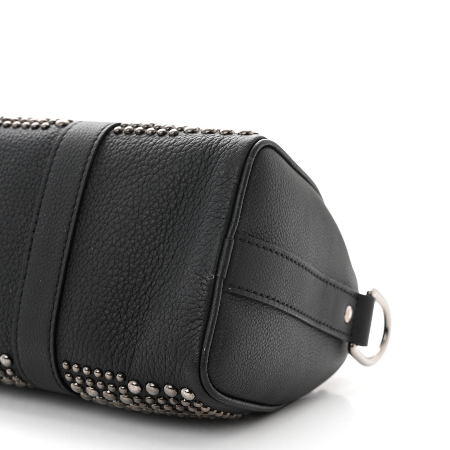 Calfskin Studded Keepall Bandouliere 25 Black
