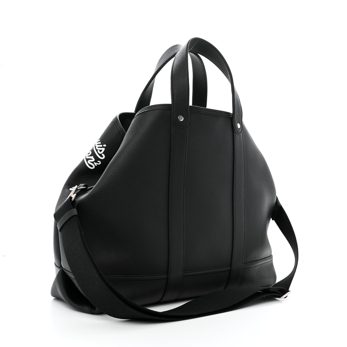 X NIGO Taurillon Duck Trolley Tote Black