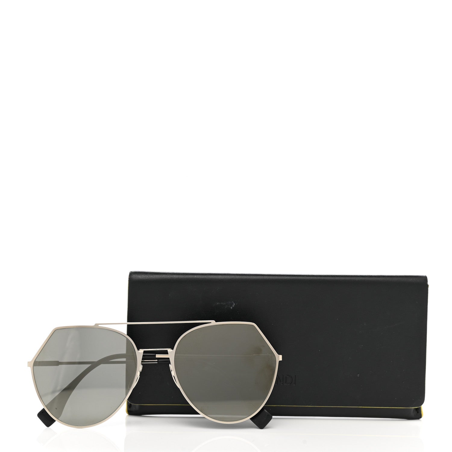 Fendi Metal Geometric Sunglasses FF 0194/S 7 of 7