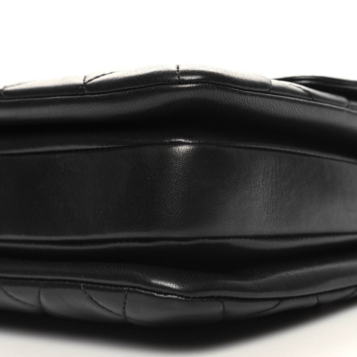 Lambskin Quilted Small Trendy CC Dual Handle Flap Bag So Black