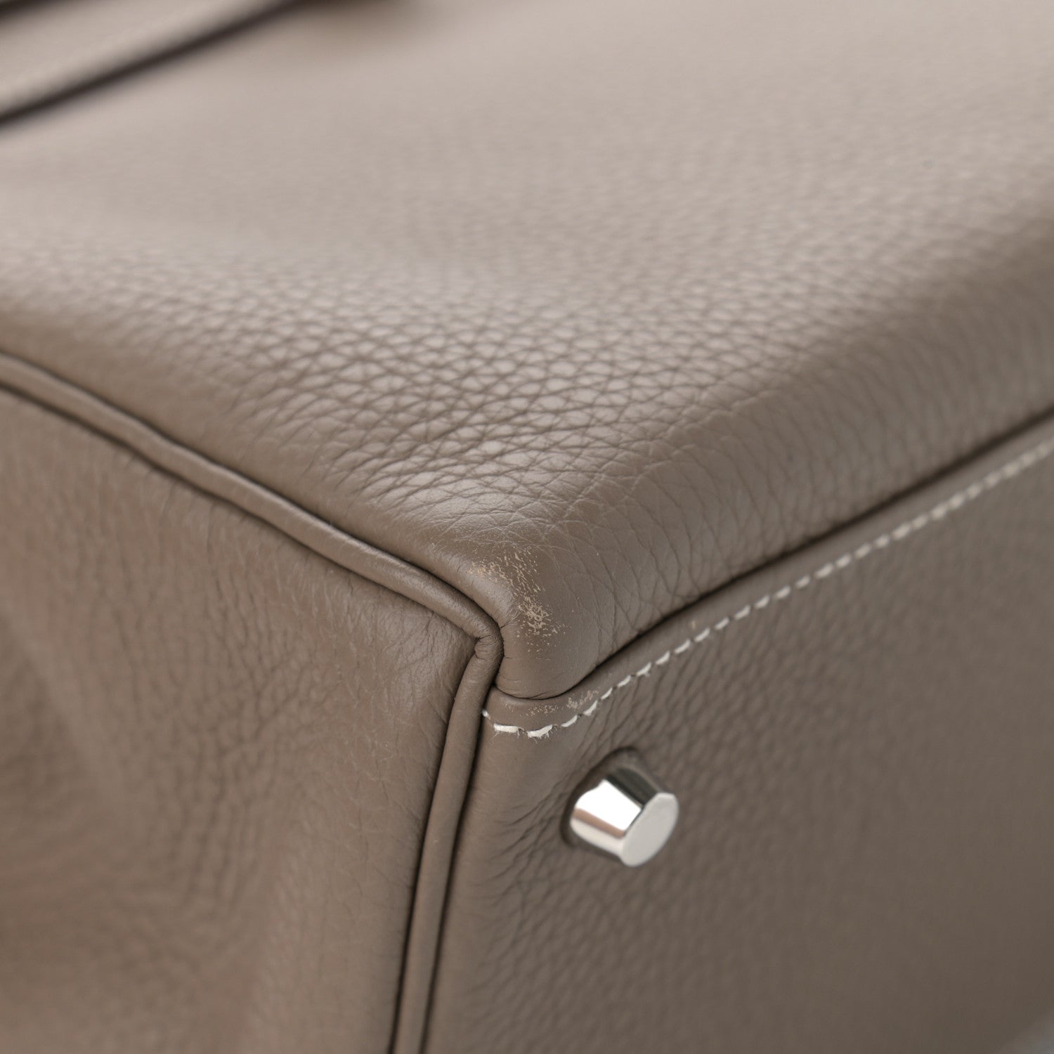 Hermes Togo Horseshoe Kelly Retourne 32 Etoupe Macassar 15 of 24