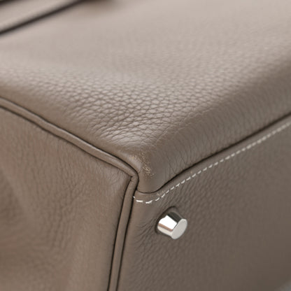 Hermes Togo Horseshoe Kelly Retourne 32 Etoupe Macassar 15 of 24