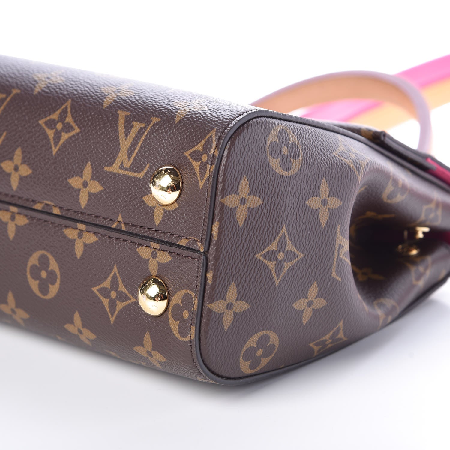 Louis Vuitton Monogram Cluny BB Hot Pink Safran Imperial 7 of 11