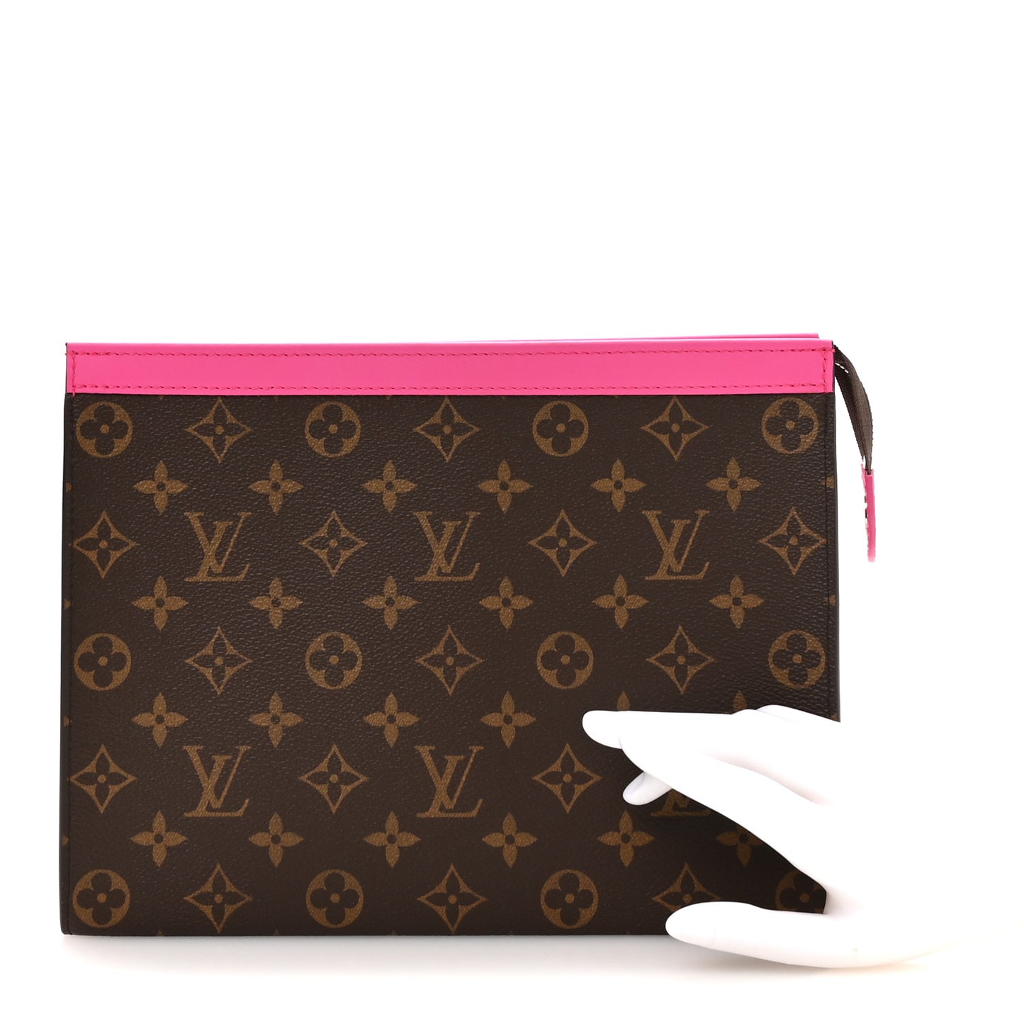Monogram Macassar Pochette Voyage MM Fuchsia