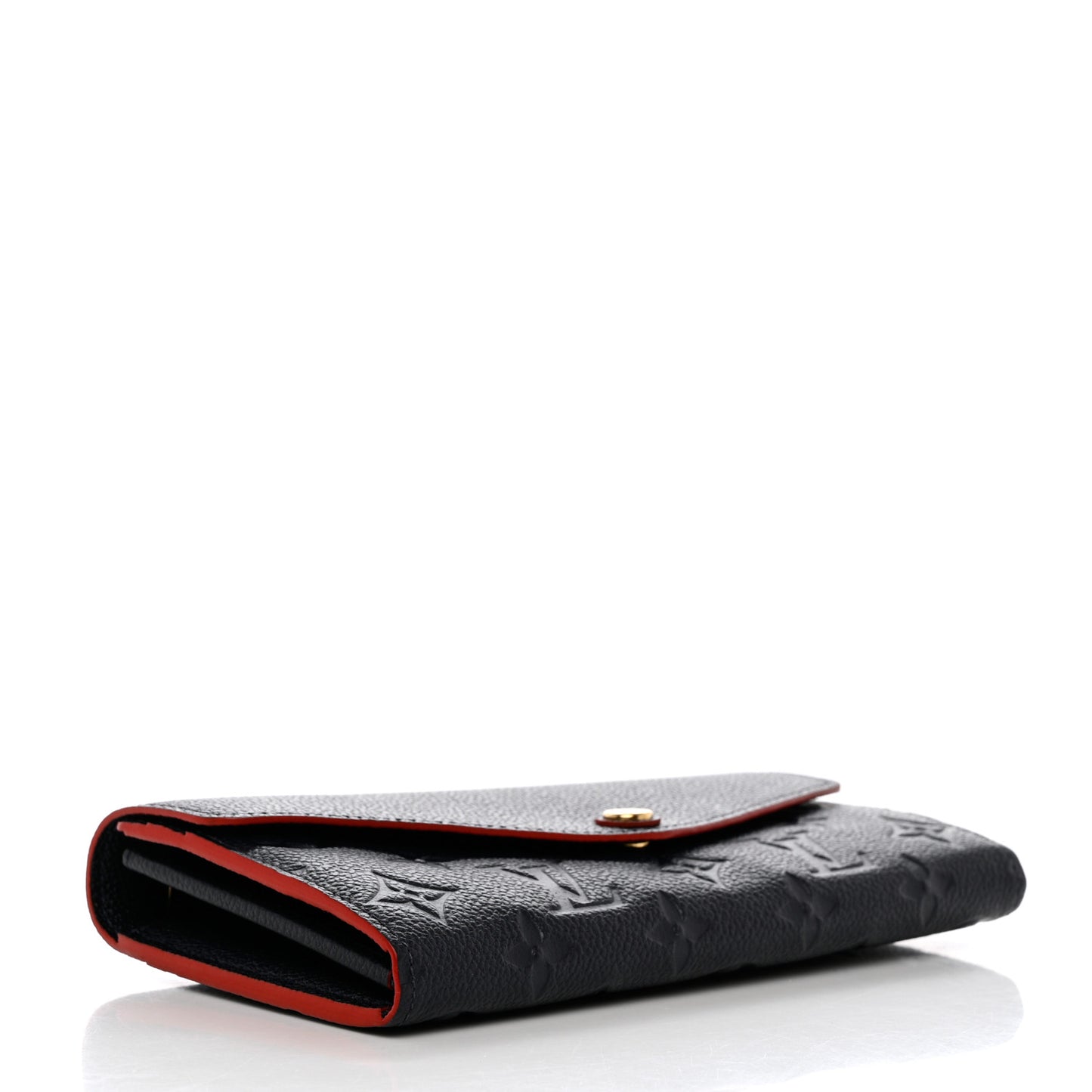 Empreinte Sarah Wallet NM Marine Rouge