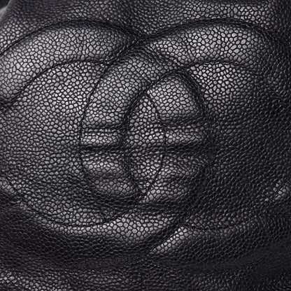 Chanel Caviar CC Drawstring Shoulder Bag Black 11 of 13
