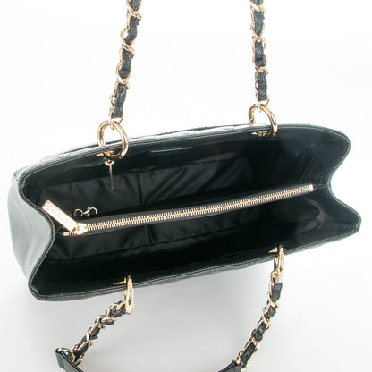 Chanel Caviar Quilted Grand Shopping Tote GST Black 5 of 7