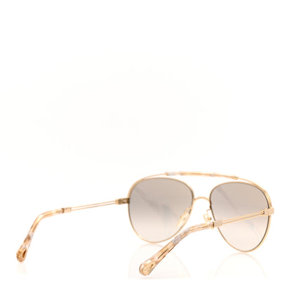 Chloe Metal Sunglasses CE141S Gold 4 of 7