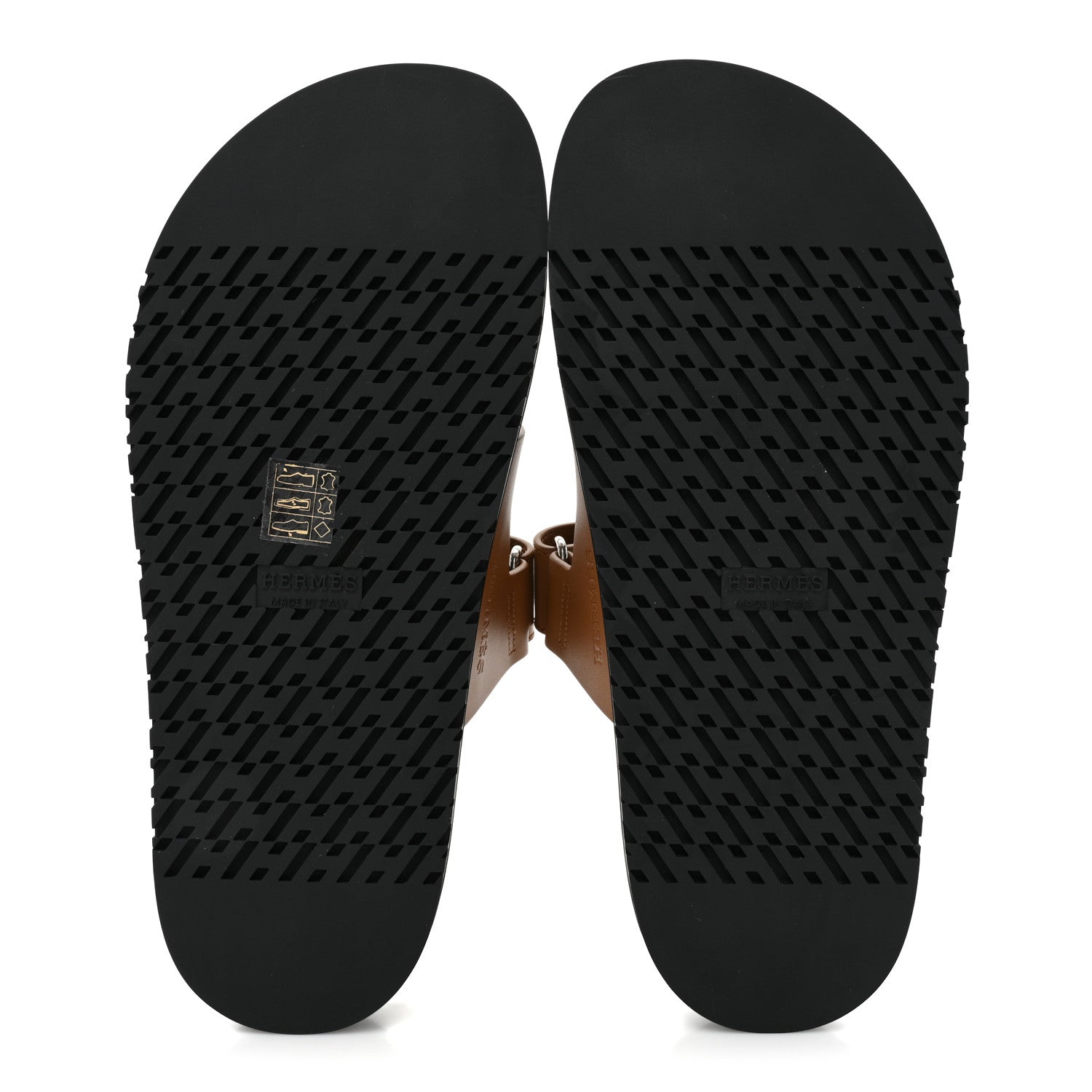 Hermes Calfskin Womens Chypre Sandals 38 Naturel 5 of 8