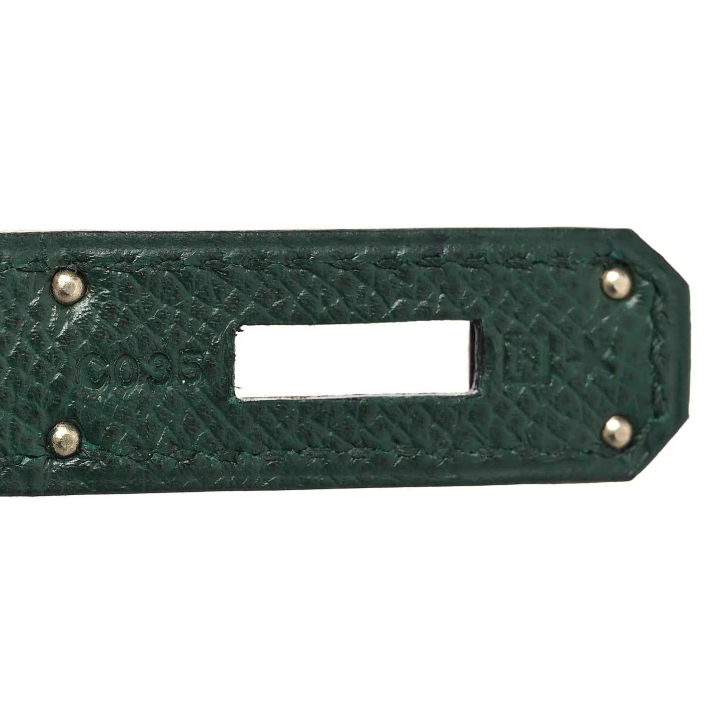 Epsom Birkin 35 Vert Anglais