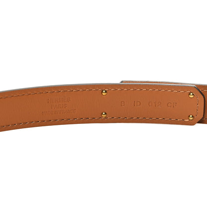 Hermes Epsom Kelly Belt White 3 of 4