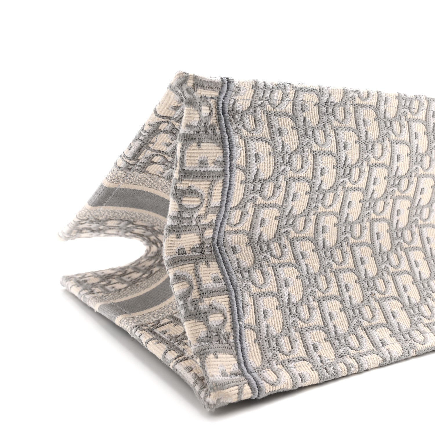 Christian Dior Oblique Medium Book Tote Grey 9 of 10