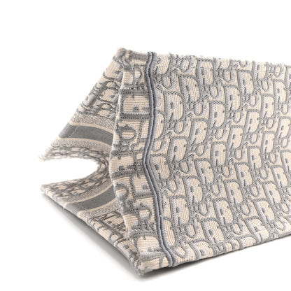 Christian Dior Oblique Medium Book Tote Grey 9 of 10