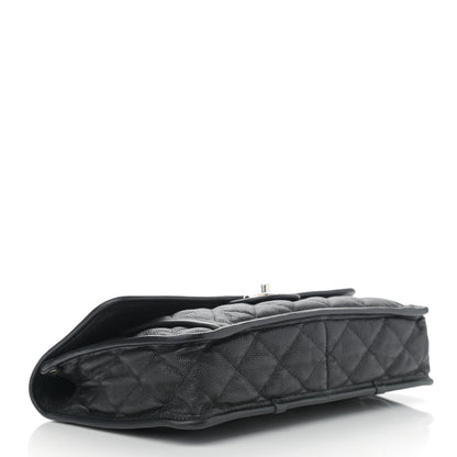 Chanel Caviar Quilted Large French Riviera Flap Black 3 of 9