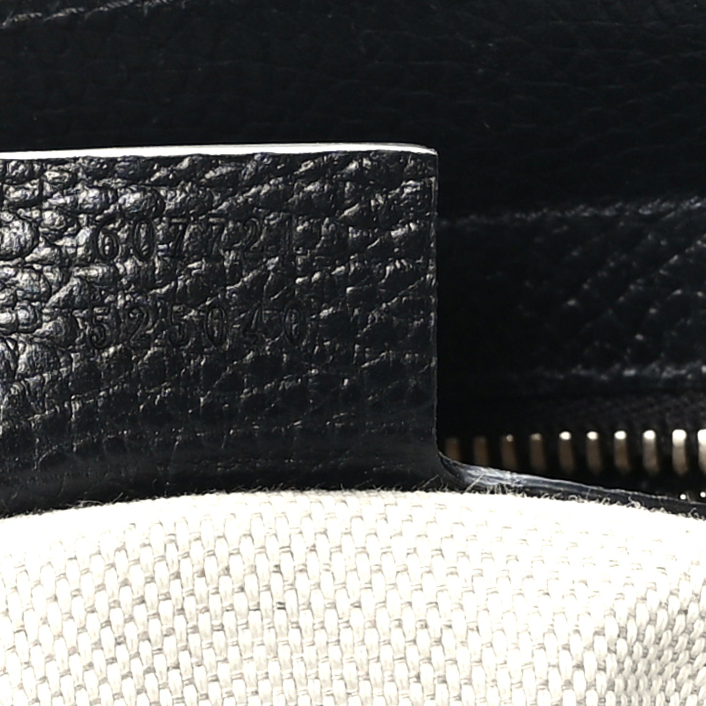 Dollar Calfskin Large Soho Top Handle Satchel Black