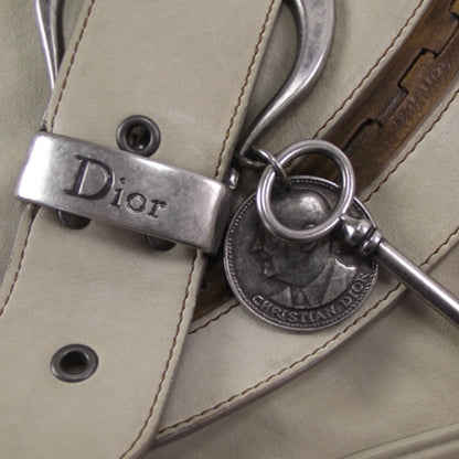 Christian Dior Leather XL Gaucho Ivory 11 of 11