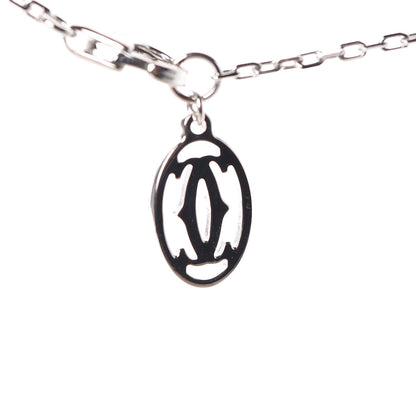 Cartier 18K White Gold Diamond SM D'Amour Pendant Necklace 4 of 6