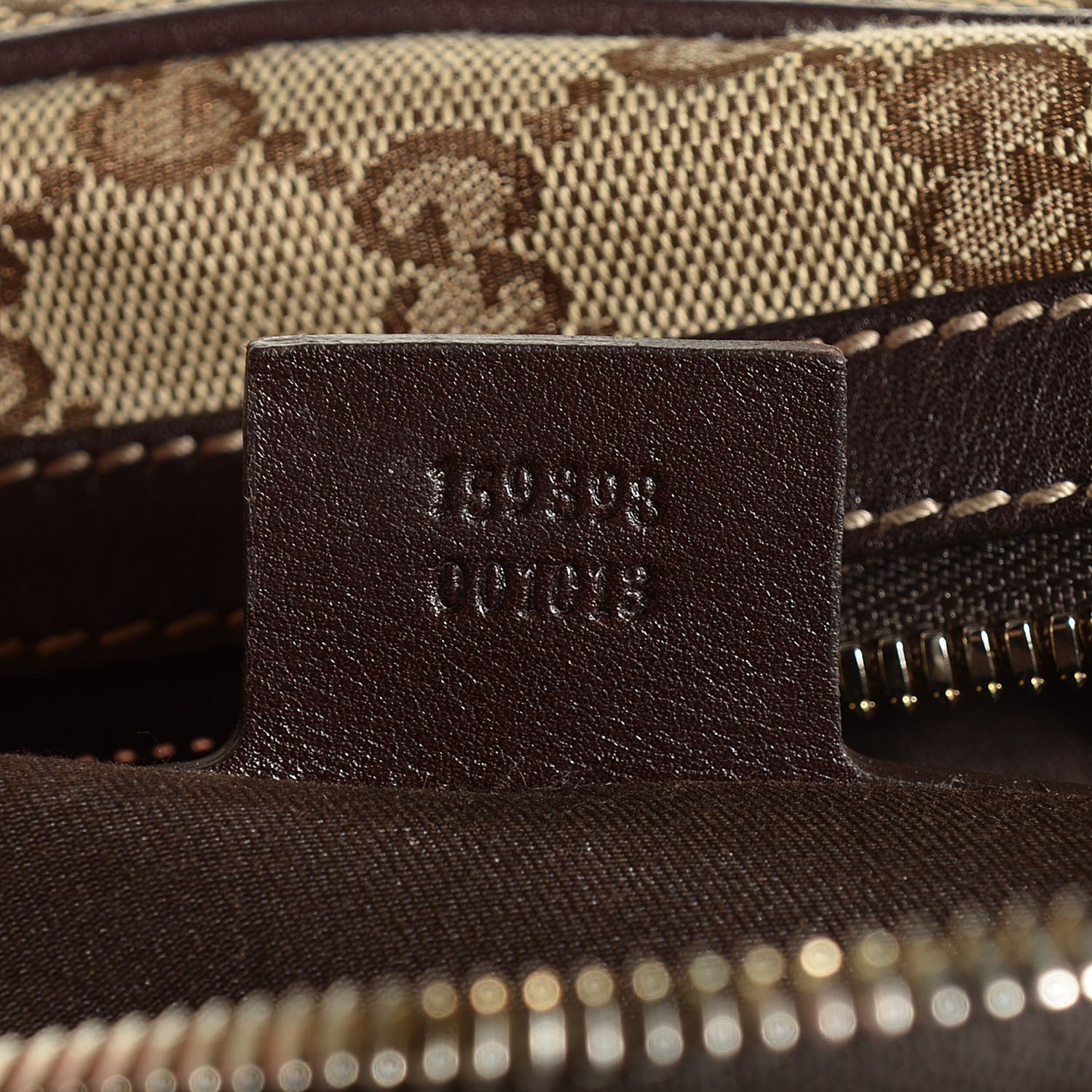 Gucci Monogram Large Wave Boston Dark Brown 7 of 7