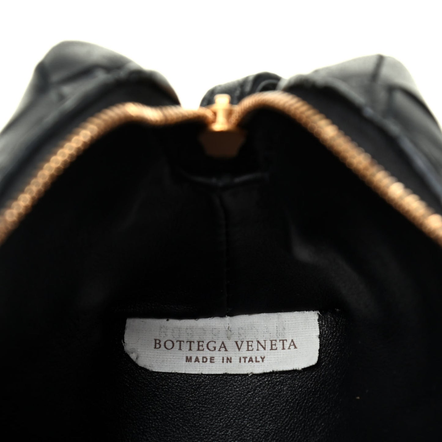 Nappa Intrecciato Mini Crossbody Black