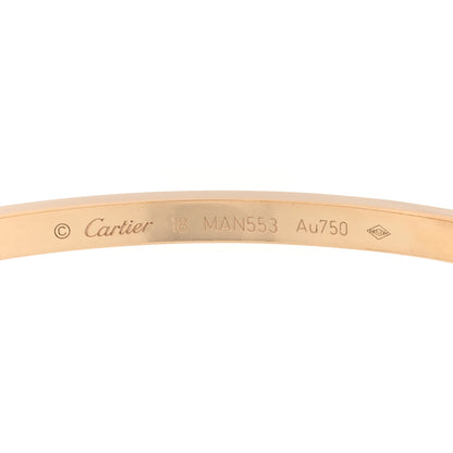Cartier 18K Yellow Gold Small LOVE Bracelet 18 6 of 7