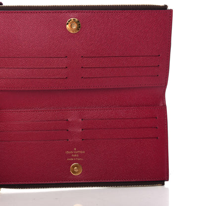 Louis Vuitton Monogram Adele Wallet Fuchsia 5 of 7