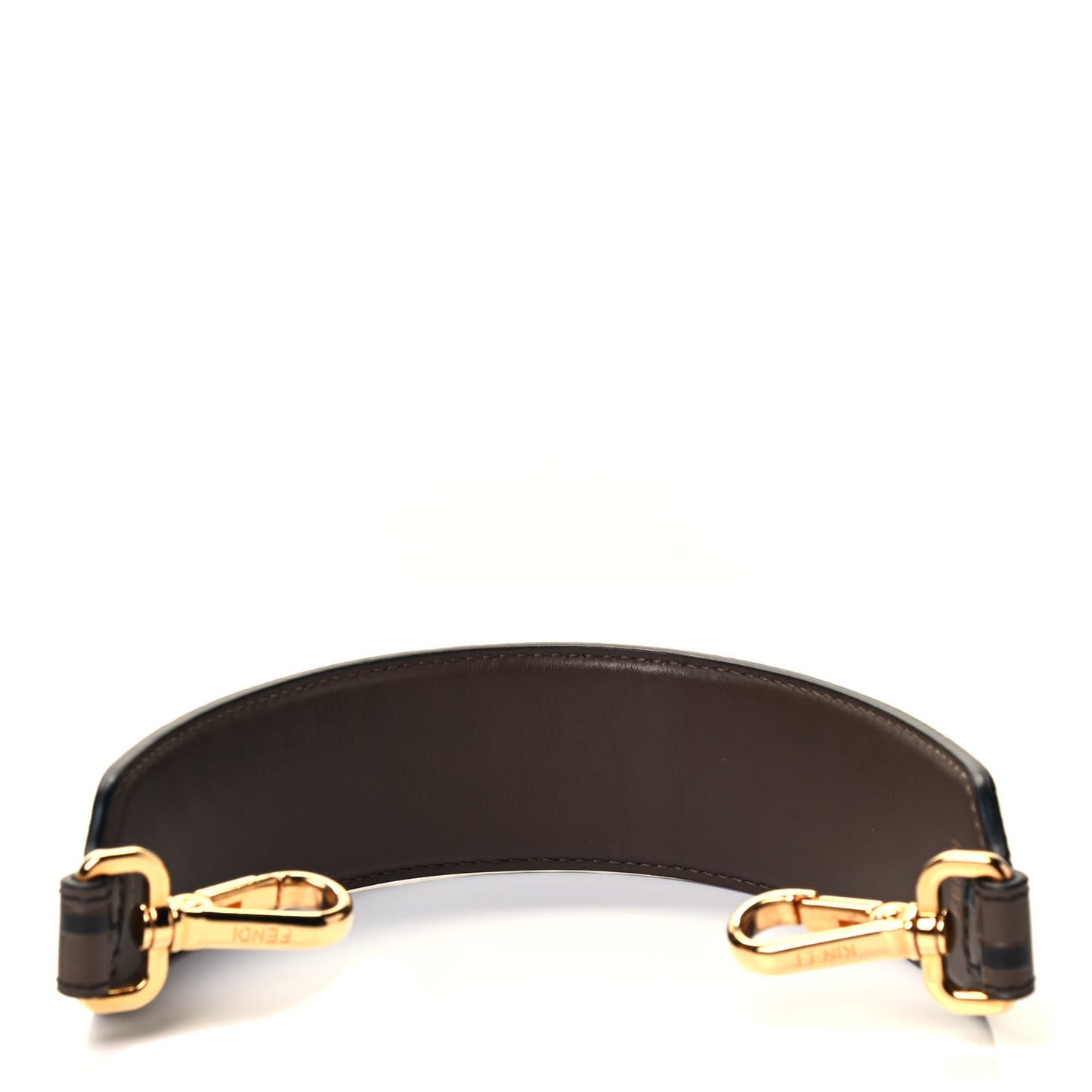 Calfskin FF 1974 Embossed Mini Strap You Maya Black