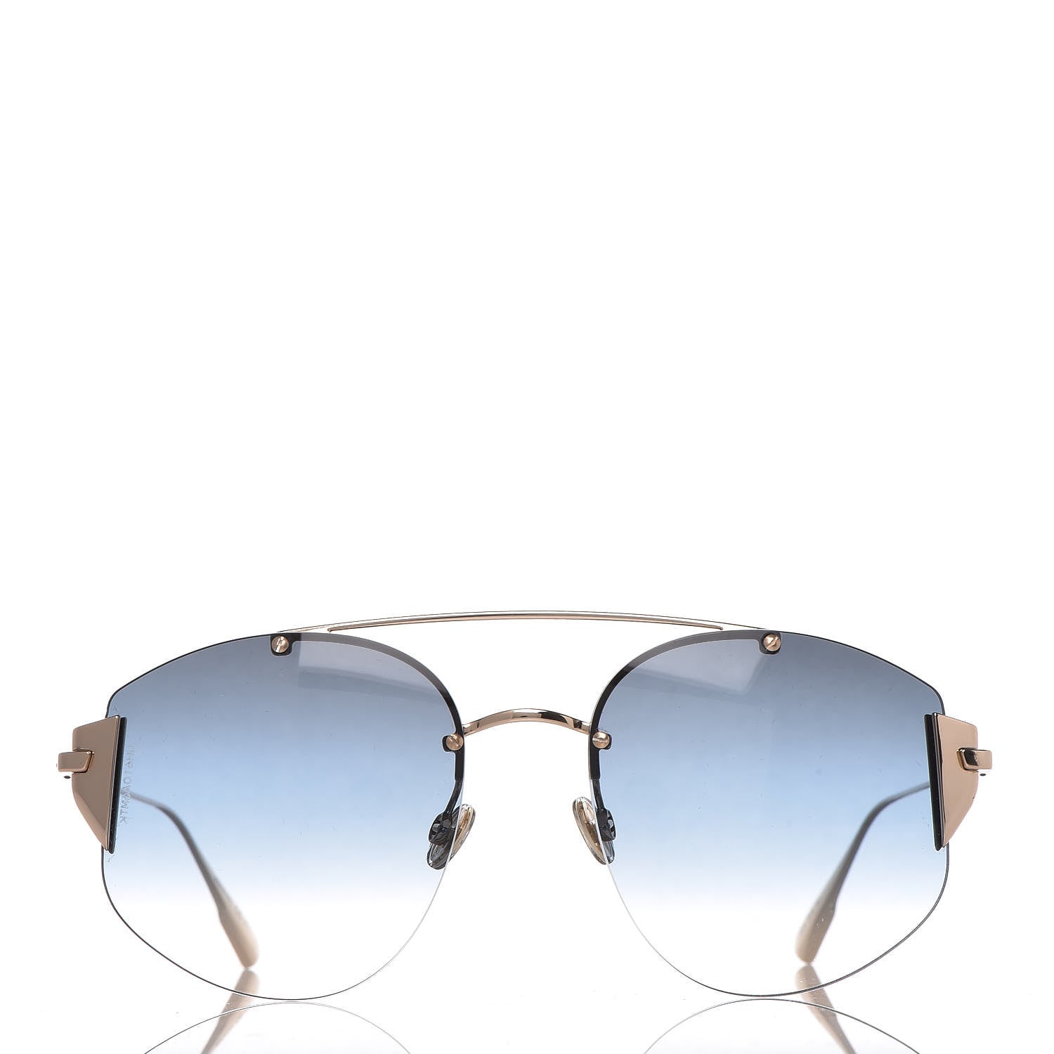 Christian Dior Metal Diorstronger Sunglasses Gold 3 of 10