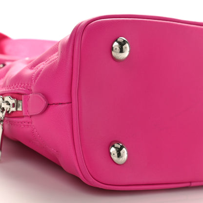 Louis Vuitton Calfskin Bubblegram Alma BB Rose Miami 7 of 9