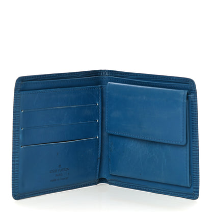 Louis Vuitton Epi Marco Wallet Bleu Toledo 5 of 17
