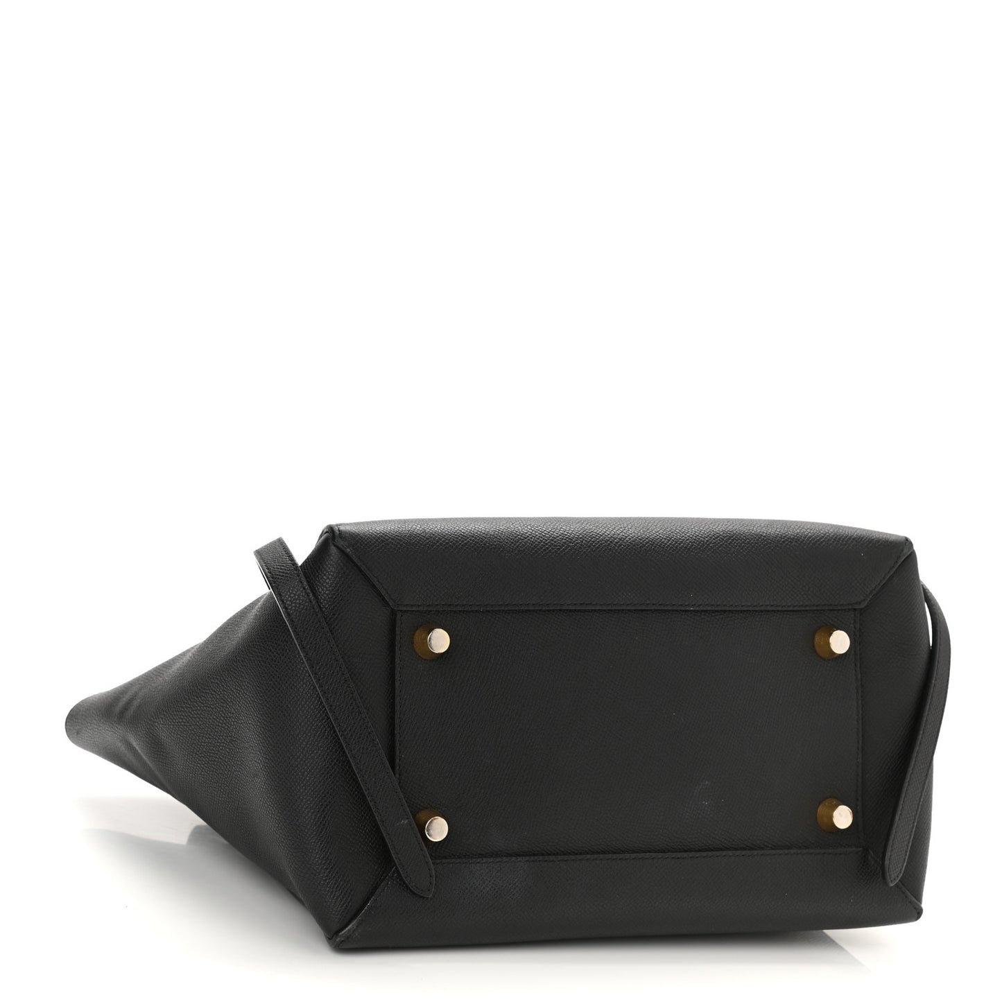 Grained Calfskin Mini Belt Bag Black