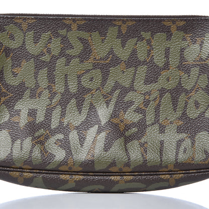 Louis Vuitton Monogram Graffiti Pochette Accessories Kaki 10 of 13