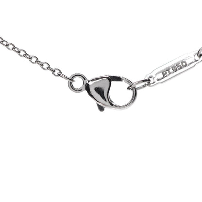 Tiffany Platinum Diamond Jazz Graduated Drop Pendant Necklace 4 of 8