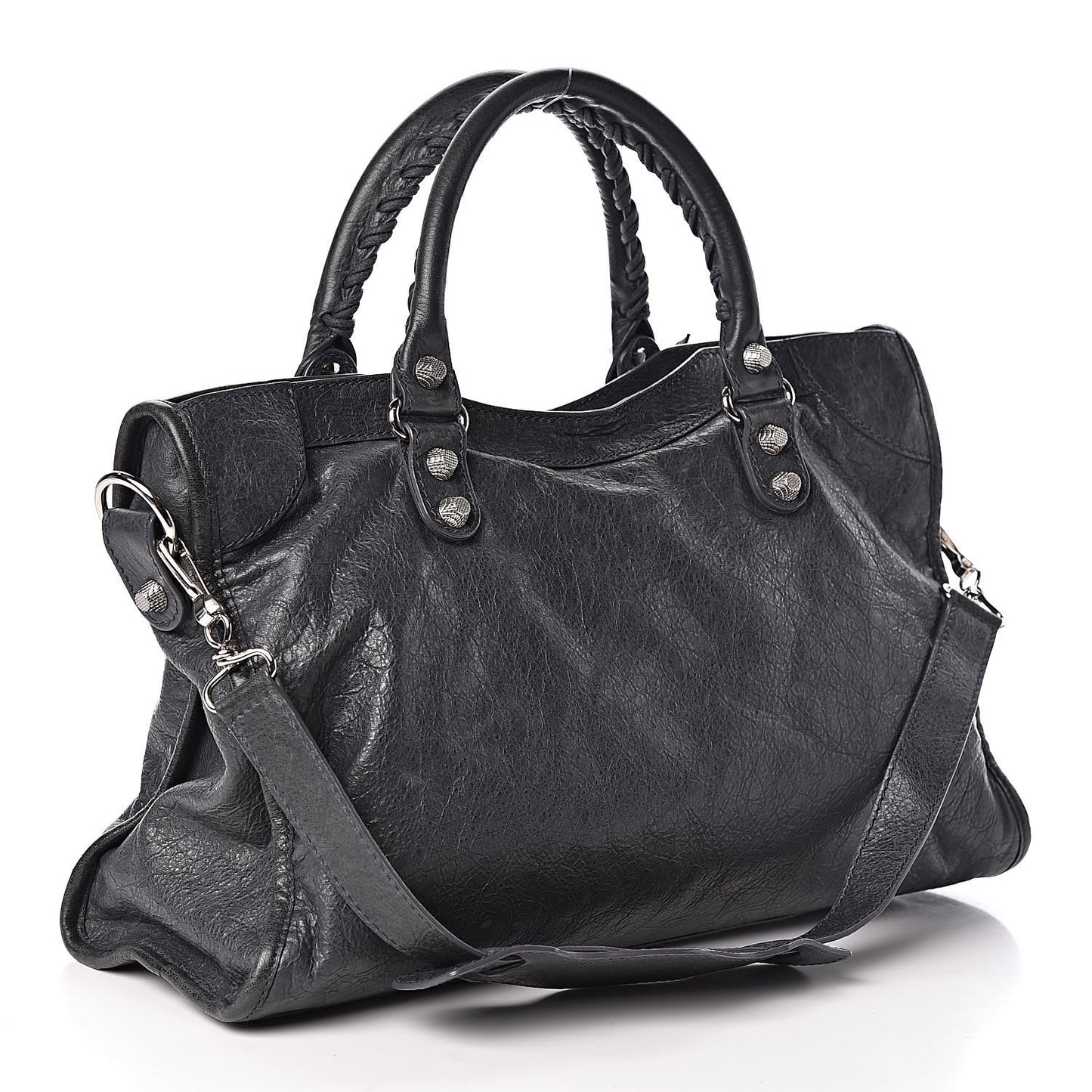 Agneau Giant 12 Silver Hardware City Anthracite