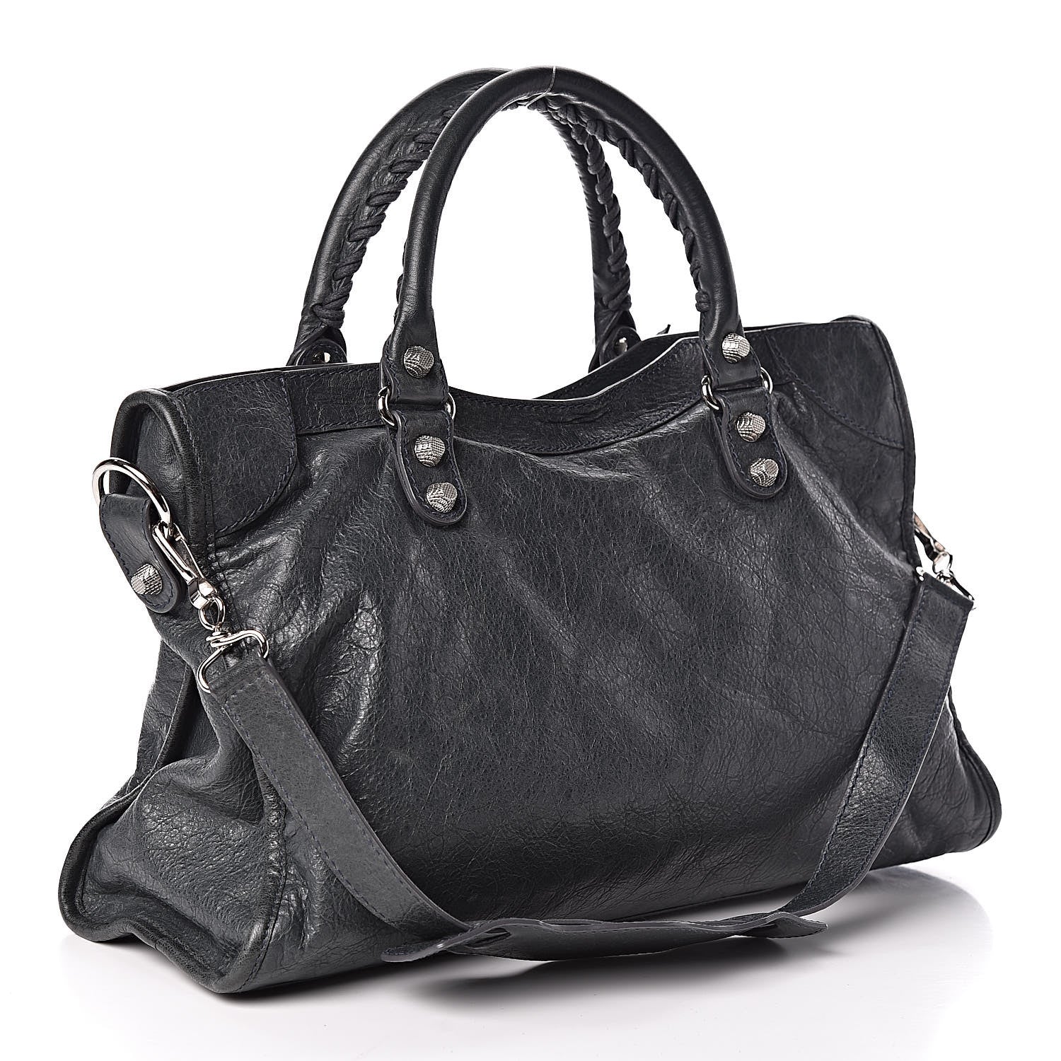 Balenciaga Agneau Giant 12 Silver Hardware City Anthracite 3 of 12