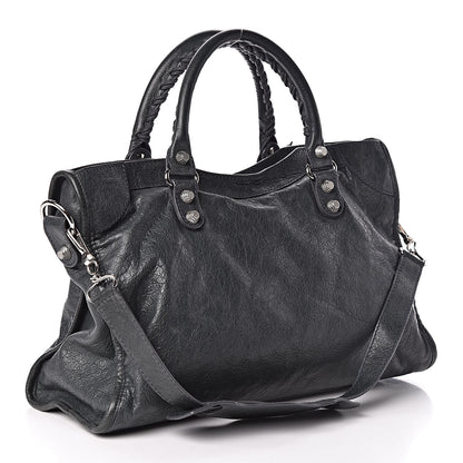 Balenciaga Agneau Giant 12 Silver Hardware City Anthracite 3 of 12